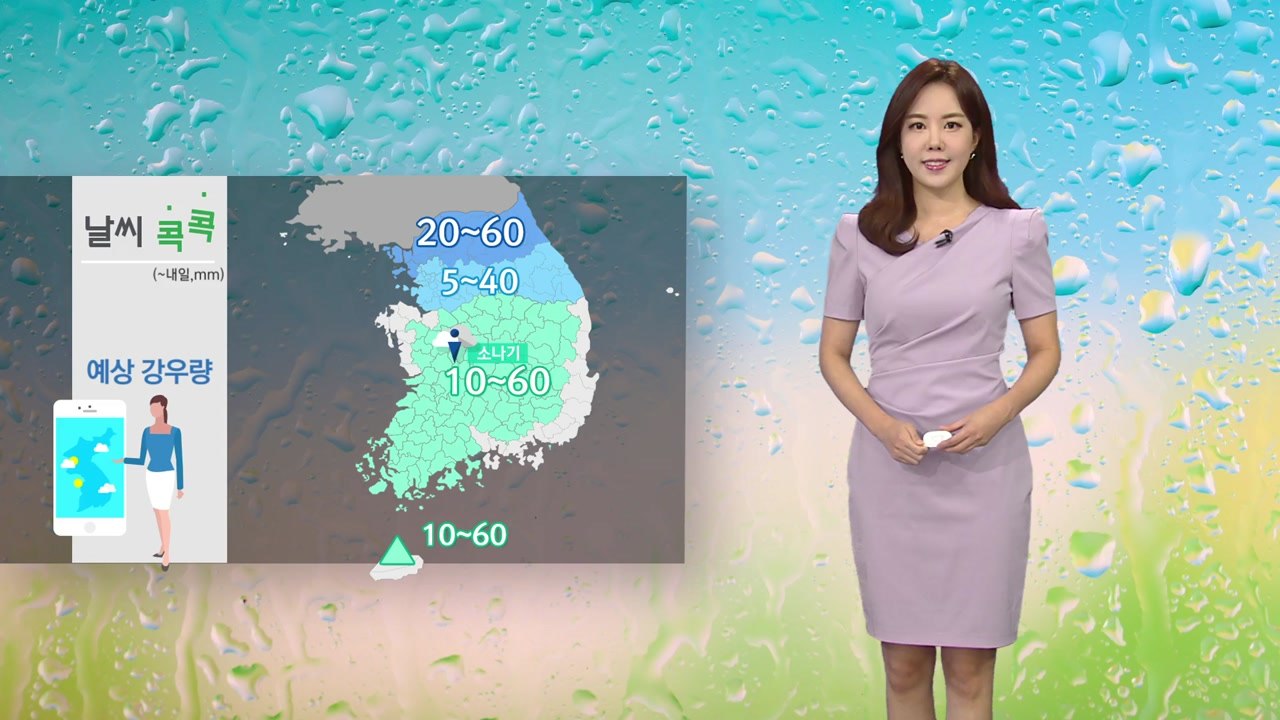 [날씨] 중북부 비, 더위 주춤...주말 내륙 소나기 / YTN