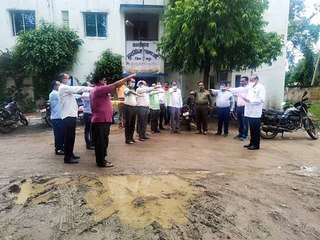 शाजापुर जिला अस्पताल में सद्भावना की शपथ ली गई