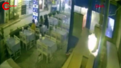 Restoranda kadını darbetti, serbest bırakıldı