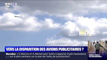 Vers la disparition des avions publicitaires ?