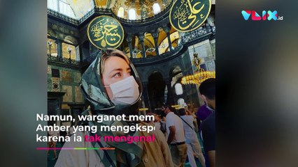 Kunjungi Masjid Tanpa Bra Pamer Puting, Amber Heard Dikecam