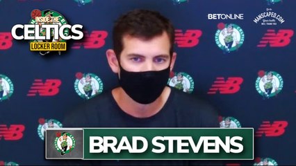Brad Stevens Boston Celtics Practice Interview Aug. 20
