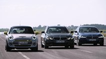 Pure Fahrfreude, reiner Fahrspaß - Vollelektrische Mobilität mit dem BMW iX3, dem BMW i3 und dem MINI Cooper SE