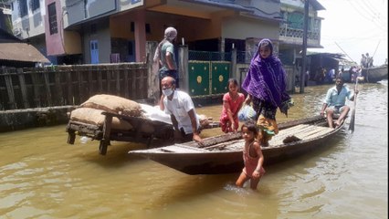 Heavy rains disrupt normal life in parts of India