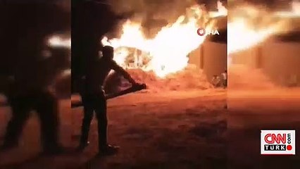 Son Dakika Haberleri: Yüksekova'da korkutan yangın | Video