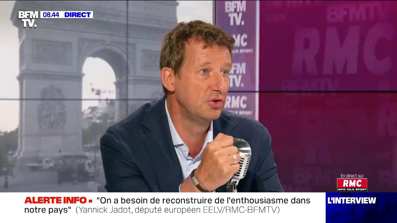 Yannick Jadot (EELV): "Je crois à la victoire de l'écologie en 2022, elle peut battre le libéralisme technocratique"