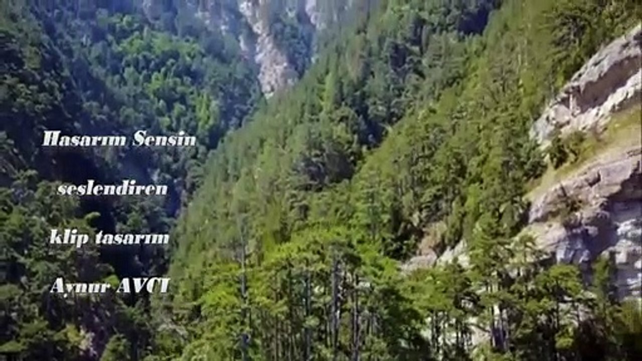 Hasarım Sensin **seslendiren  klip tasarım** Aynur AVCI