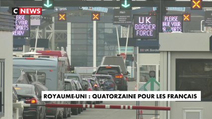 Royaume-Uni : quatorzaine pour les Français