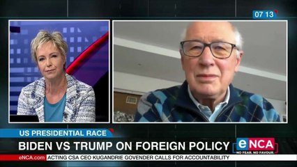 Biden vs Trump on foreign policy