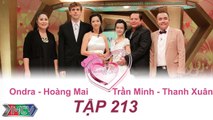 VỢ CHỒNG SON | Tập 213 FULL | Ondra - Hoàng Mai | Trần Minh - Thanh Xuân | 170917 
