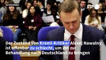 Nawalny nicht transportfähig für Reise nach Deutschland