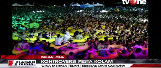 Bebas dari Corona, Pesta Kolam di Wuhan Jadi Sorotan Dunia
