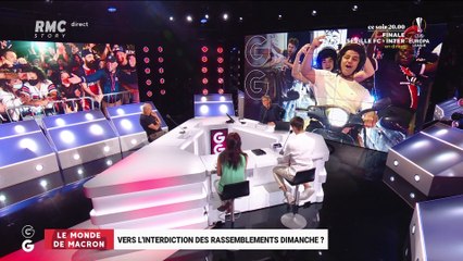 Le monde de Macron : Vers l'interdiction des rassemblements dimanche ? – 21/08