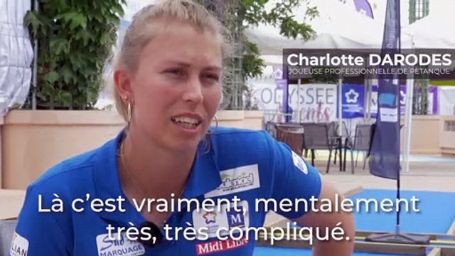 La pétanque en compétition selon Charlotte Darodes