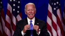 Joe Biden says Donald Trump has 'failed to protect America' as he formally accepts Democratic nomination