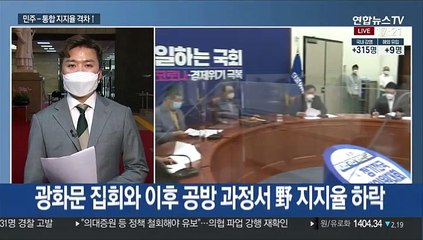 문 대통령-민주당 지지율 동반상승…전광훈 효과?