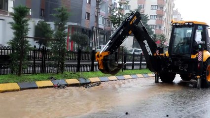 Sağanak hayatı olumsuz etkiledi - TRABZON