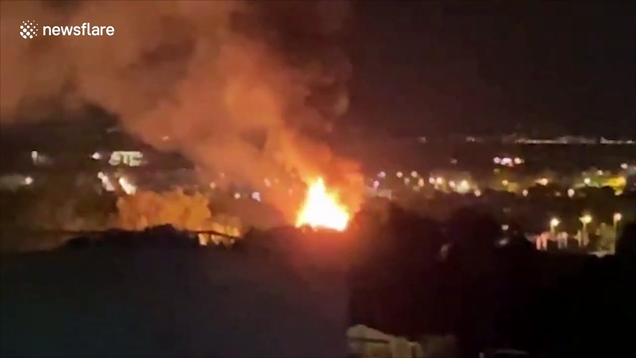 One dead as huge fire erupts at Spanish luxury...