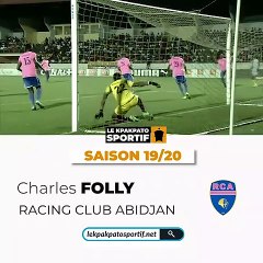 Folly Ayayi Charles, gardien de la saison 2019 - 2020