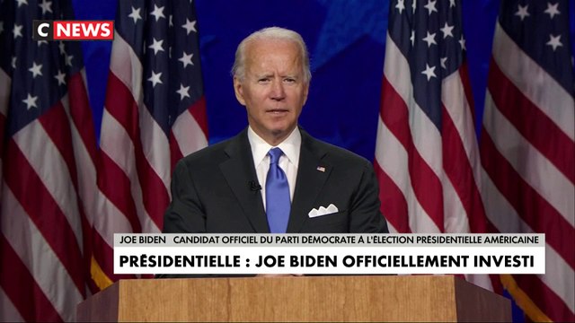 Présidentielle : Joe Biden officiellement investi