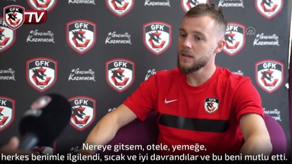 Gaziantep FK'li Maxim taraftarların sorularını cevapladı