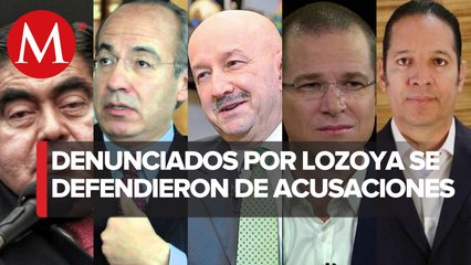 Del gabinete de Peña al Senado, ellos son los políticos denunciados por Lozoya