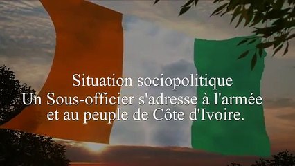 Un militaire dit non au troisième mandat d’Alassane Ouattara visage découvert (vidéo)