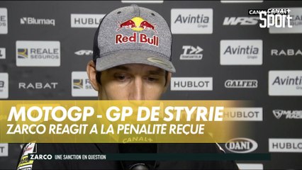 Johann Zarco : "On veut me mettre la faute dessus"