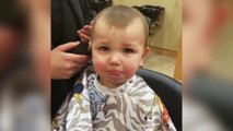 Hilarious Babies Haircut | Laughing or Crying_