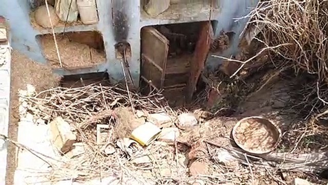 तेज़ बारिश की वजह से मकान हुआ धराशायी, पीड़ित ने प्रशासन से लगाई मदद की गुहार
