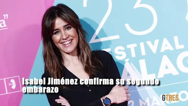 Isabel Jiménez anuncia de cuántas semanas está embarazada