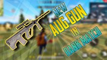 New Aug Gun In rank match  | Free fire Rank Solo Gameplay |