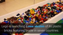 Lego launches braille version of its plastic bricks