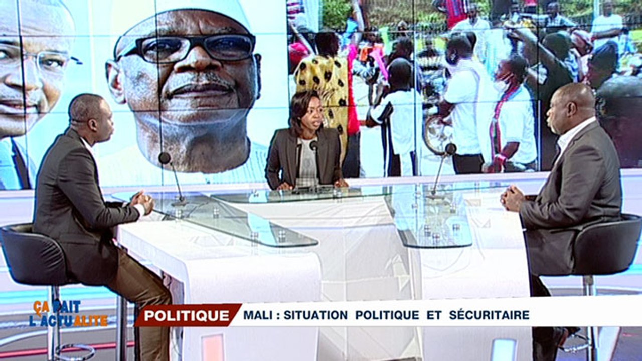 Ça fait l’actualité de RTI 1 du 21 août 2020 sur la situation politique et sécuritaire du Mali