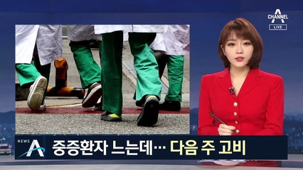 전공의 파업에 코로나 중증환자는?…다음주 고비