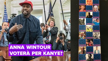 Lo strano collage di Kanye West per promuovere la sua campagna