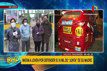 VES: asesinan a joven por evitar que asalten a su madre