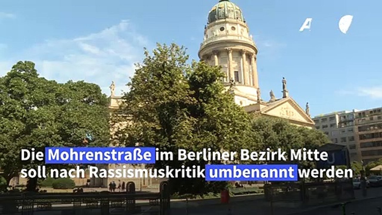 Nach Rassismus-Kritik: Berliner Mohrenstraße wird umbenannt