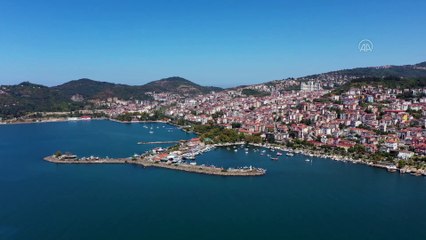 Ereğli ilçesi sahil bandı drone ile görüntülendi - ZONGULDAK