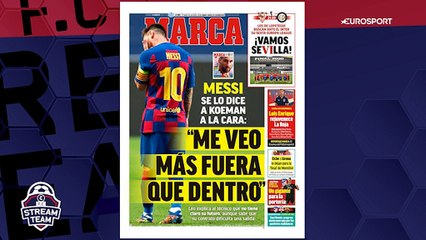 "Messi n'a jamais été aussi près d'un départ mais sa porte de sortie n'a jamais été aussi minuscule"