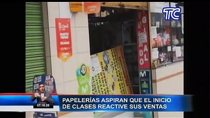Propietarios de papelerías en Sierra y Oriente,  aspiran que el inicio de clases reaciven sus ventas