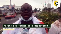 Marches des femmes de l'opposition Ivoirienne.