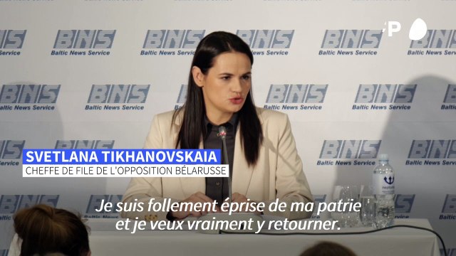 Bélarus: Tikhanovskaïa appelle le président Loukachenko au dialogue