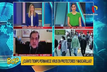 Dr. Ernesto Bustamante: "En mensaje presidencial se ha hablado de humo"