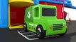 Learn Colors with Multi-Level Tower Parking Toy Street Vehicles - Part 2 - Colors Collection
