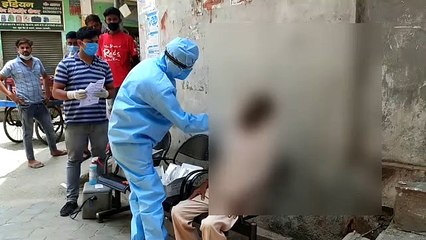 कांधला: एलम में स्वास्थ्य विभाग की टीम ने 126 महिलाओं के लिये कोरोना सैंपल