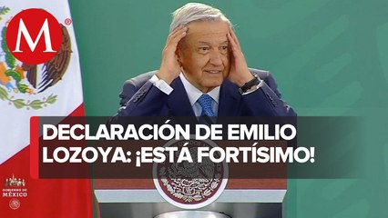 AMLO ya terminó de leer denuncia de Emilio Lozoya