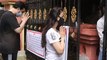 Ameesha Patel Snapped At Ganpati Mandir in Juhu | FilmiBeat