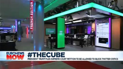 Trump asks Supreme Court to let him block Twitter critics | #TheCube