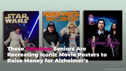 These Fabulous Seniors Are Recreating Iconic Movie Posters to Raise Money for Alzheimer’s